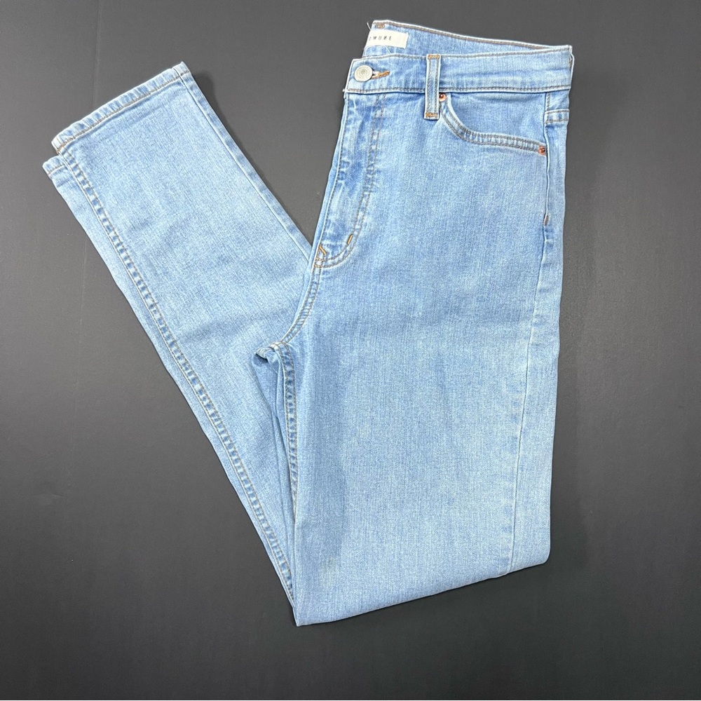 COMUNE Seattle Fit Revival Jeans Size 29 Light Wash Slim Made in USA